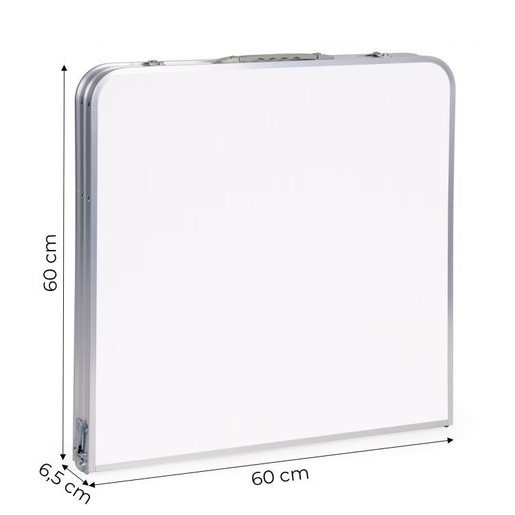 ModernHome SKLOPIVI STO ZA KAMPOVANJE WHITE 120x60 CM GMFC-FY12060 W