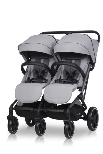 Eurocart easy go echo cloudy grey kolica za blizance W/EA/ECHO/CG