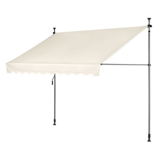MultiGarden Tenda za terasu i balkon sa podešavanjem visine 3x1.2m Beige Multigarden AW-016 3X1.2 BE