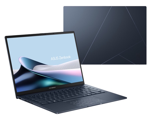 Laptop ASUS ZenBook 14 OLED UX3405CA-PZ109X, 14 3K OLED, Intel Core Ultra 9 285H, 32GB RAM, 1TB SSD, Windows 11 Pro, DOS