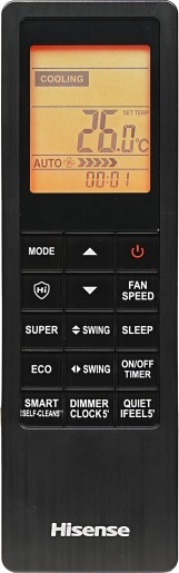 Hisense klima inverter Energy Uni HB Black 18K - HB50BP0B