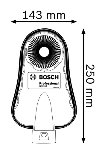 Bosch Sistemski pribor GDE 68 1600A001G7