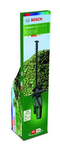 BOSCH Universal Hedgecut 18-50 (1x 2,5Ah+punjač) akumulatorske makaze za živu ogradu 0600849K01