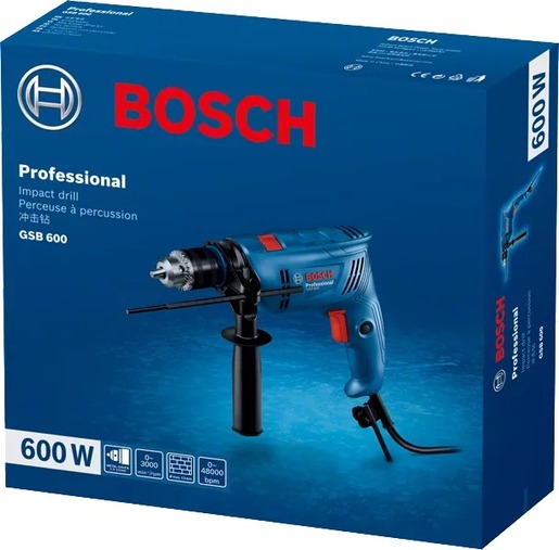 BOSCH Professional Udarna bušilica GSB 600