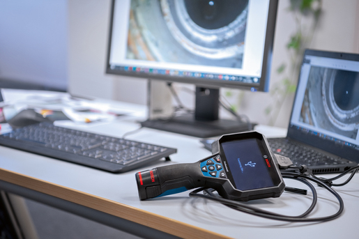 BOSCH Professional kamera za cevi GIC 12V-5-27 C (GBA 12V 2.0 Ah + L-BOXX) 0601241401