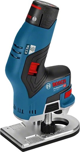 BOSCH Professional akumulatorska glodalica ivica GKF 12V-8, 2x3.0Ah akumulator, punjač GAL 1230, L-BOXX 136 kofer 06016B0000