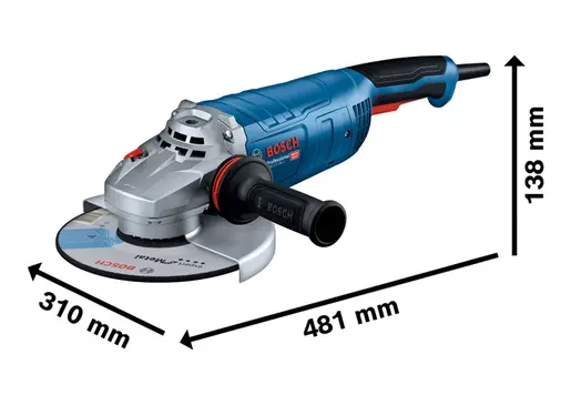BOSCH Professional ugaona brusilica GWS 27-180 J 06018C4320