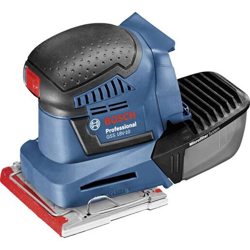 BOSCH Professional GSS 18V-10 akumulatorska vibraciona brusilica, solo alat