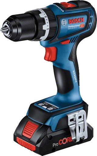 BOSCH Professional akumulatorska udarna bušilica-odvrtač GSB 18V-90 C Solo alat 06019K6100