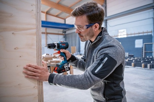 BOSCH Professional akumulatorska udarna bušilica-odvrtač GSB 18V-90 C Solo alat 06019K6100