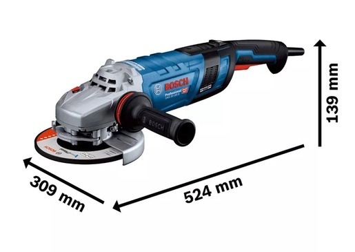 BOSCH Professional ugaona brusilica GWS 30-180 B Solo alat 06018G0000