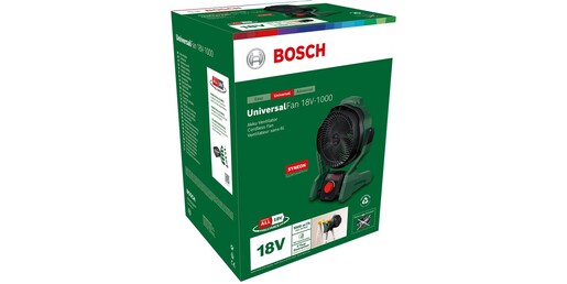 BOSCH UniversalFan 18V-1000 akumulatorski ventilator, solo-alat 06039E1000