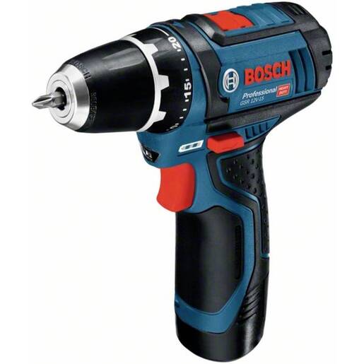 BOSCH Professional GSR bušilica 12V-15 + GWS ugaona bušilica 12V-76 0615990N2U