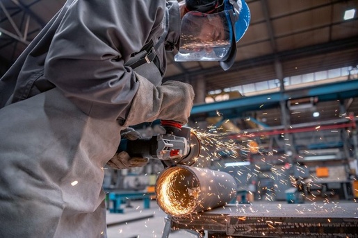 BOSCH Professional ugaona brusilica GWS 17-125 PS 06017D1300