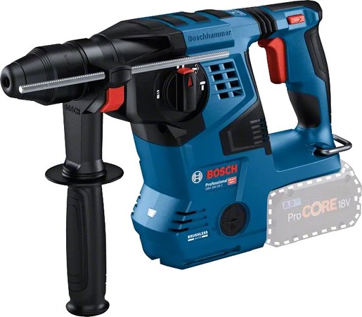 BOSCH Professional akumulatorski pneumatski čekić GBH 18V-28 C, SDS Plus, Solo alat
