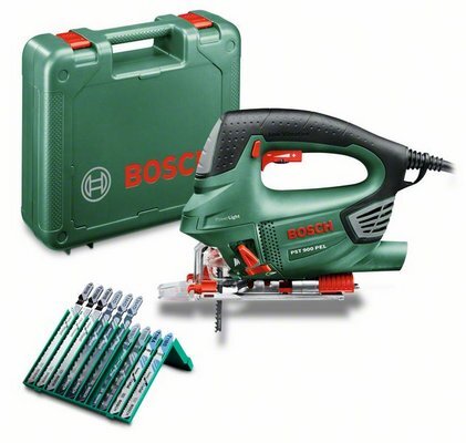 BOSCH ubodna testera PST 900 PEL + 10 delni Promoline Mix