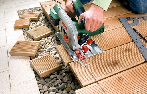 BOSCH kružna testera PKS 55 A + precizna oštrica, 24 zuba 0603501002