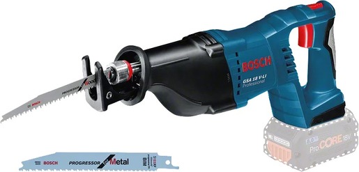 BOSCH Professional set alata GSB 18V-65 + GBH 18V-26 + GWS 18V-11 + GSA 18V-LI + GLI 18V-1200 C + 3x5.0Ah baterija + GAL brzi punjač 0615A5007S