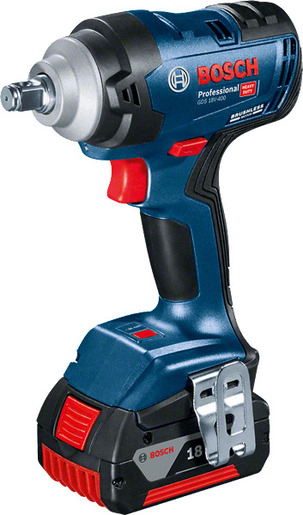 Bosch Professional aku udarni odvrtači GDS 18V-400 + GSB 18V-50 + akumulator GBA 18V 2.0Ah + GBA 18V 5.0Ah + punjač GAL 18V-40, set 06019K0003