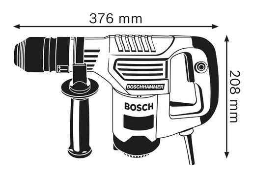 BOSCH Professional udarni čekić GSH 3 E, SDS Plus 0611320703