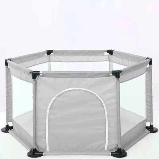 Prenosiva ogradica za decu 615 - siva