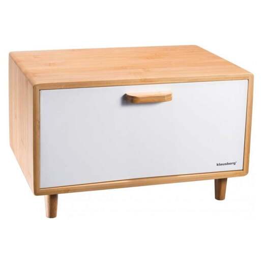 Klausberg KB7400 Kutija za hleb bela 36x26x23 cm
