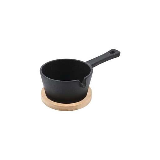 Estia ES01-18702 duboki tiganj 9,5 cm sa podmetačem od bambusa