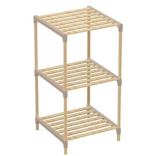 Fixwood FIX2013-3 višenamenska polica drvo 41x34x81cm 3