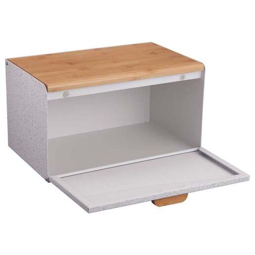 Klausberg KB7466 Kutija za hleb bela 35,5x23,5x21 cm