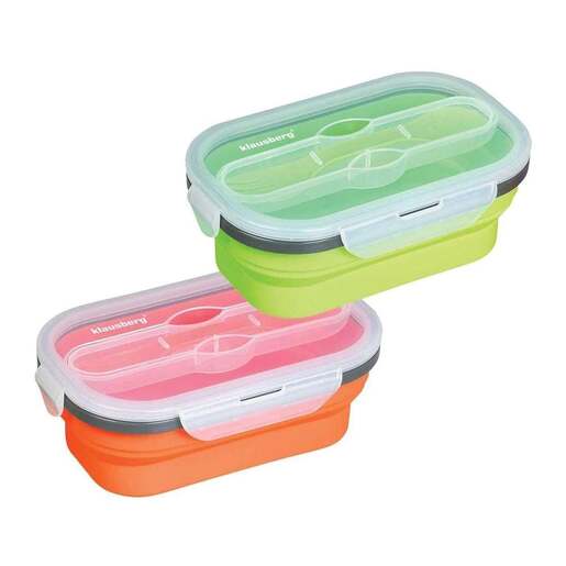 Klausberg KB7022 Kutija za hranu silikonska sklopiva 0.8L