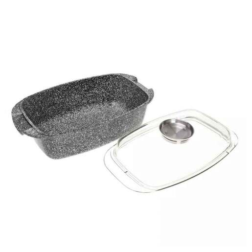 Klausberg KB7365 duboki pekač sa staklenim poklopcem 32x21x10,5 cm 4,5l