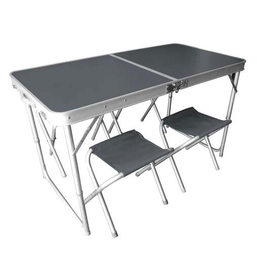 Dajar DJ47626 sklopivi sto + 2 stolice set za kampovanje