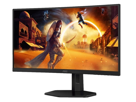 Monitor 27 AOC CQ27G4X, QHD, VA, 180Hz, 1ms, HDMIx2, DP, zakrivljen, gaming