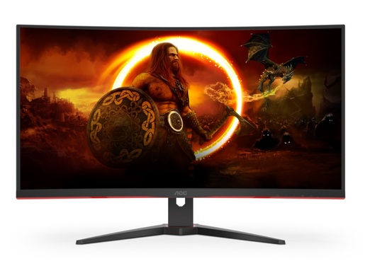 Monitor 31.5 AOC C32G2ZE/BK, FHD, VA, 240Hz, 0.5ms, HDMIx2, DP, Zakrivljen, gaming