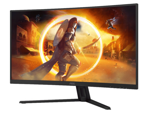 Monitor 31.5 AOC CQ32G4VE, QHD, VA, 180Hz, 1ms, HDMIx2, DP, zakrivljen, gaming