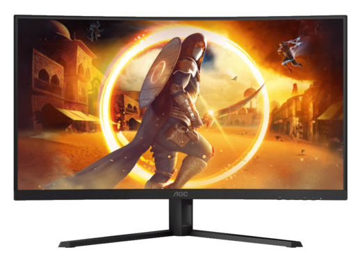 Monitor 31.5 AOC CQ32G4VE, QHD, VA, 180Hz, 1ms, HDMIx2, DP, zakrivljen, gaming