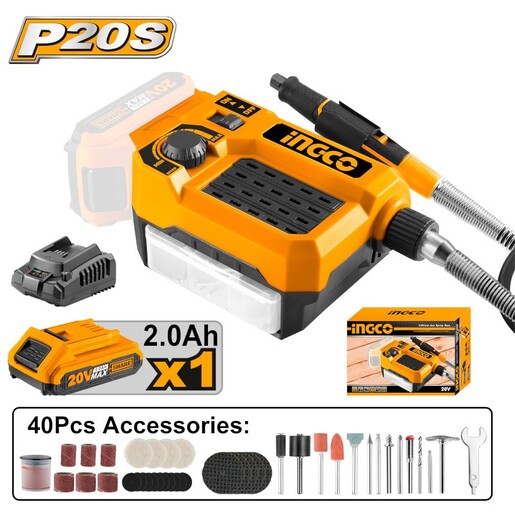 INGCO Aku čeona brusilica CMGLI20011