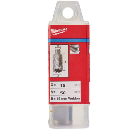 Milwaukee Rezna kruna za glodala HSS, 15 x 50 mm 4932343290