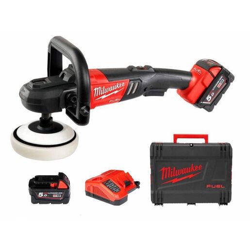 Milwaukee aku polirka M18 FAP180-502X - 18V / 5 Ah 4933451550