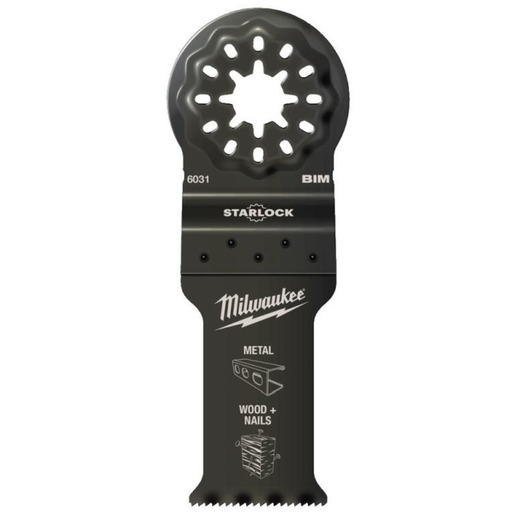 Milwaukee Set višenamenskih Bi-metalna sečiva za uranjanje za drvo sa ekserima, 28 x 47 mm, 50 kom 48906531