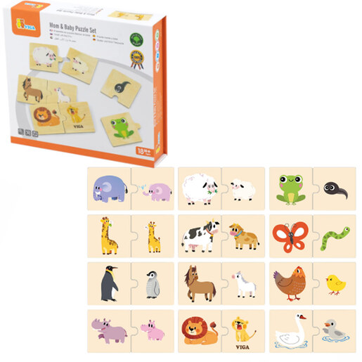 Viga majka i maldunče puzzle