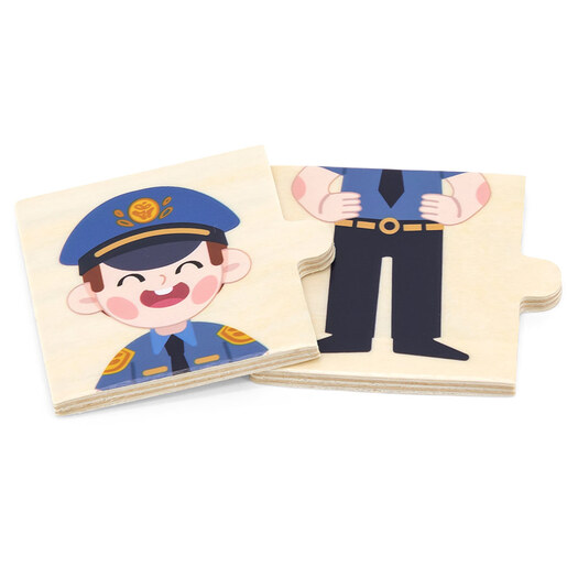 Viga puzzle poveži zanimanja