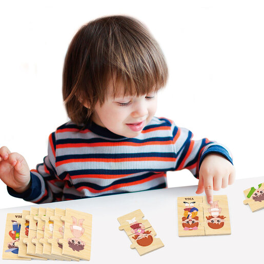 Viga puzzle oblačanje - redosled koraka