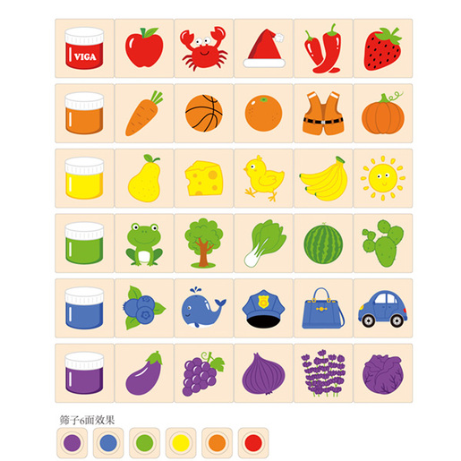 Viga Set učimo boje