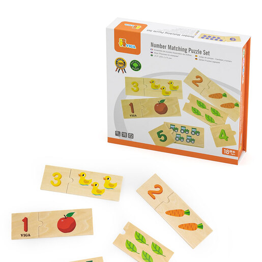 Viga puzzle - učimo brojanje