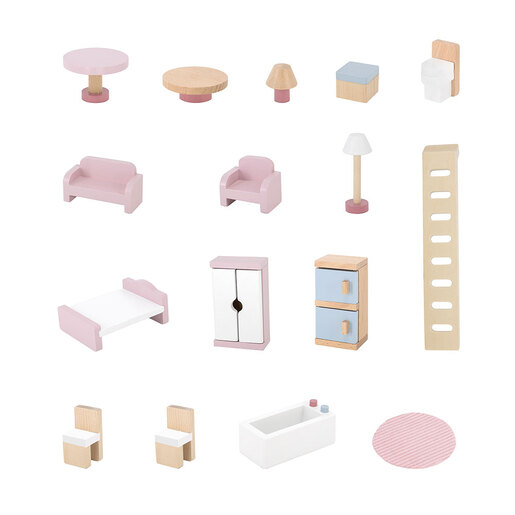 Viga Polar B drvena kućica za lutke