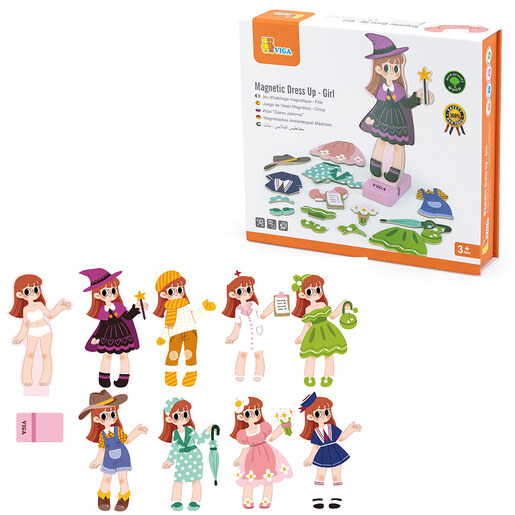 Viga magneti obuci devojčicu