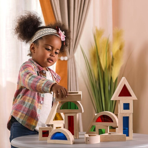 Viga Drvena senzorna geometrijska tela