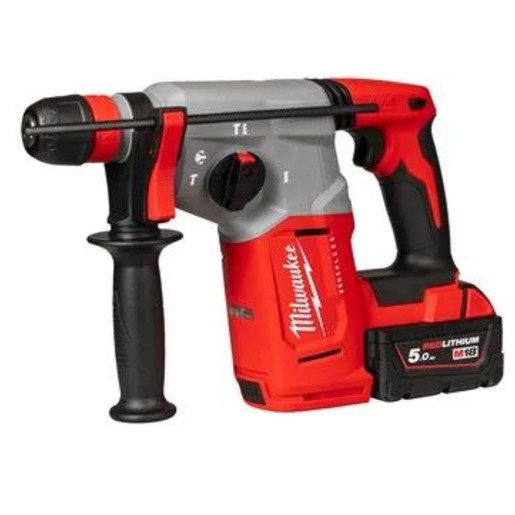 Milwaukee Aku čekić 2x 5Ah + punjač + kofer 18V M18 BLHX-502X