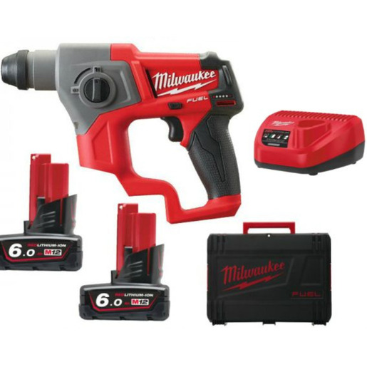 Milwaukee Akumulatorska bušilica udarna SDS+ 12V 6Ah M12 CH-602X